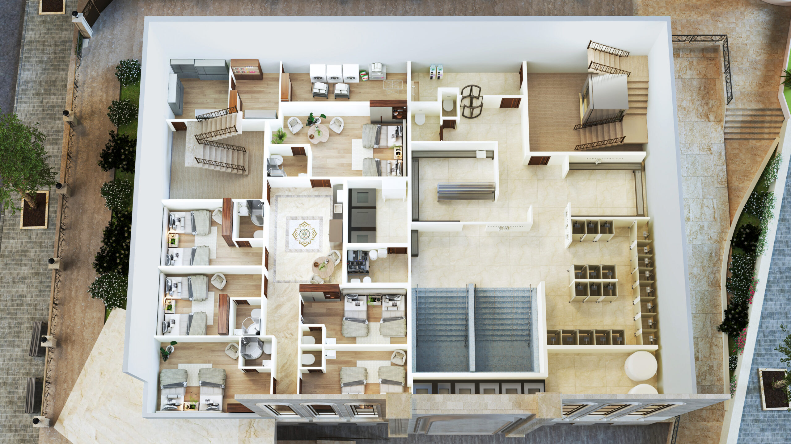 מקווה מבט על בבנין